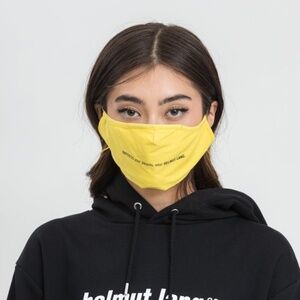 HELMUT LANG IMPRESS MASK - LASER YELLOW